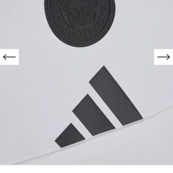 2024/25 Leicester City adidas Z.N.E White Hoody (Large - New) - Picture 3 of 3